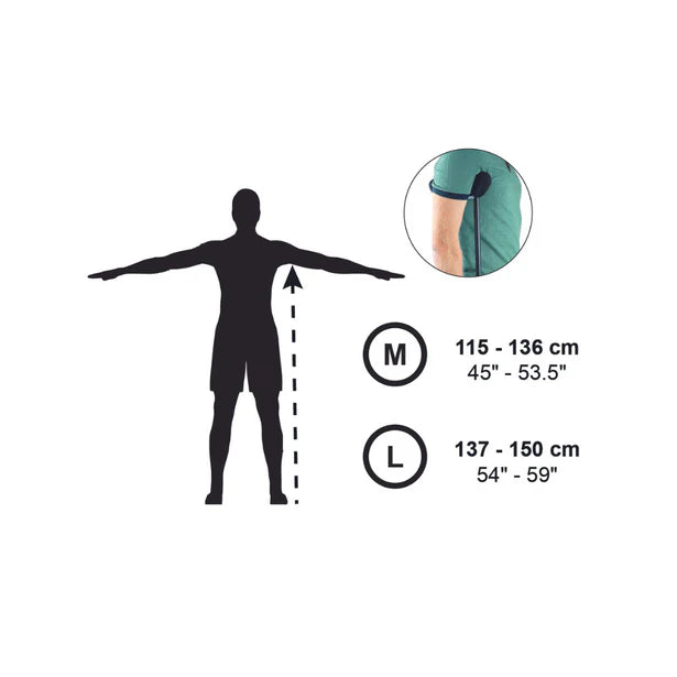 Muletas Axilares Acolchadas (x2 uds), Adulto Aluminio Negras | KMINA