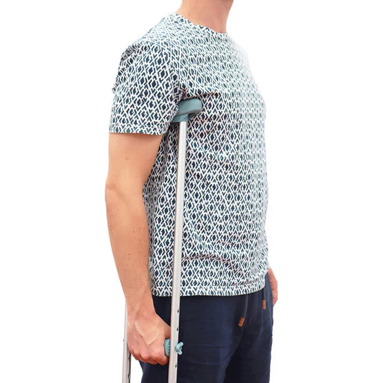 Muletas Axilares Adulto (x2 uds), Muletas de Aluminio Regulables | PEPE