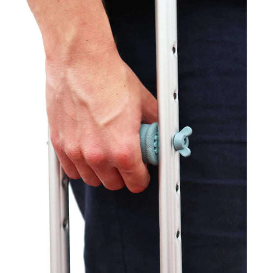 Muletas Axilares Adulto (x2 uds), Muletas de Aluminio Regulables | PEPE