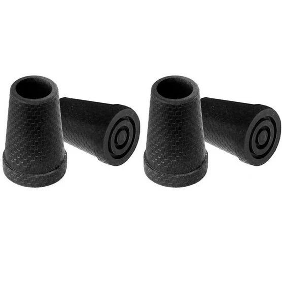 Contera Estrecha Negra - 16 mm (4 uds.)