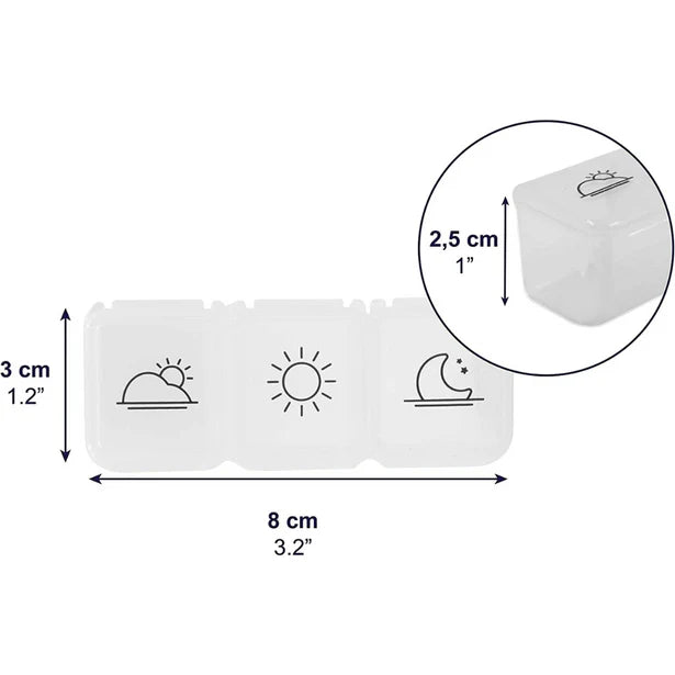 Pastillero Mensual - 3 Tomas