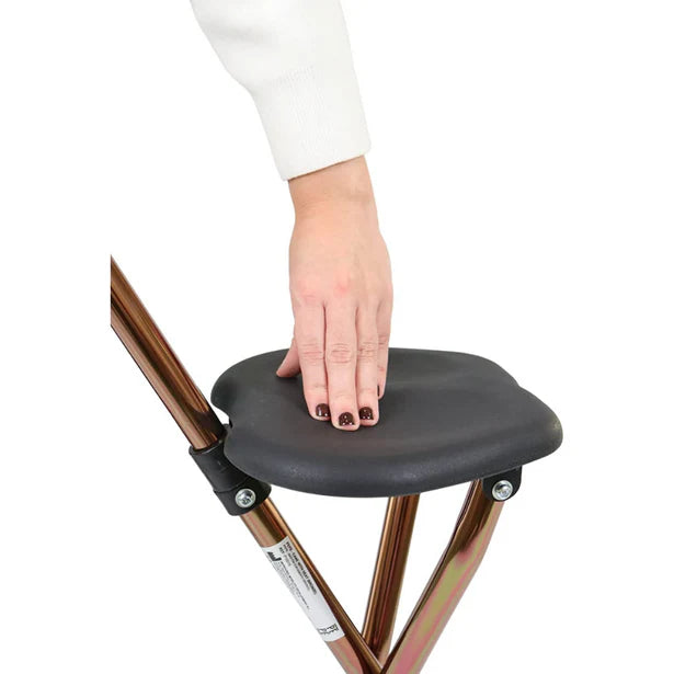 Bastón Silla Plegable, Bastón con Asiento Bronce | PEPE | P10018