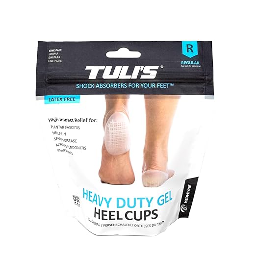Tuli Gel Heel Cup, Tulis