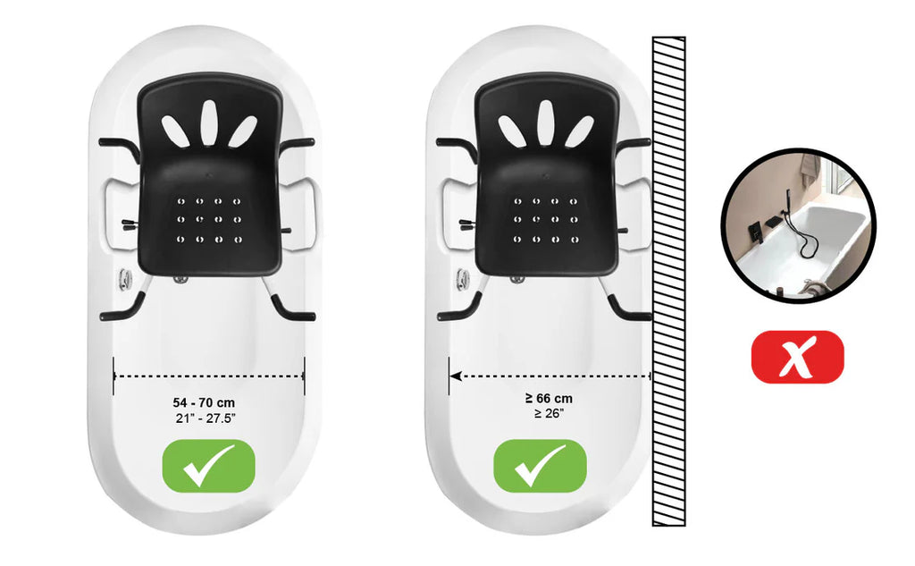 Silla Giratoria Bañera