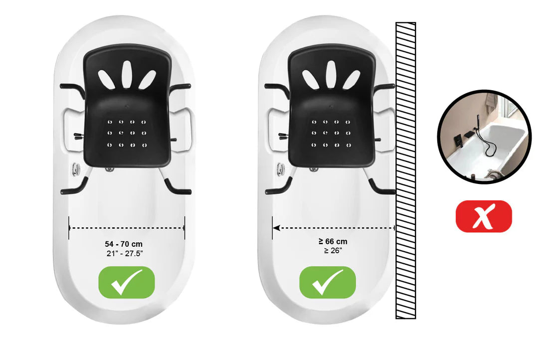 Silla Giratoria Bañera