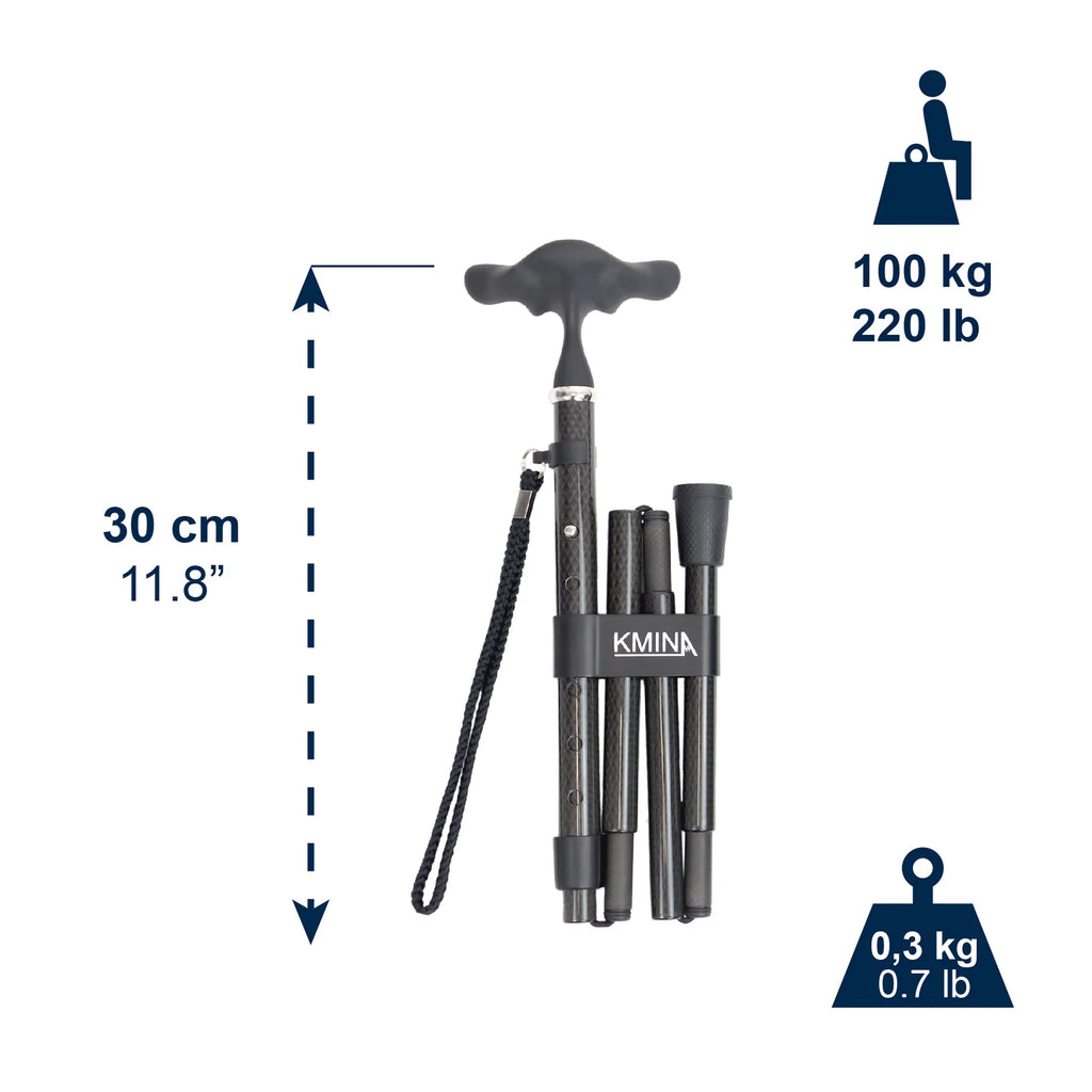 Bastón PRO Plegable  - Fibra