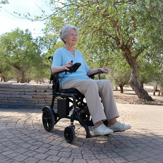 Silla de Ruedas Electrica - Fibra de Carbono