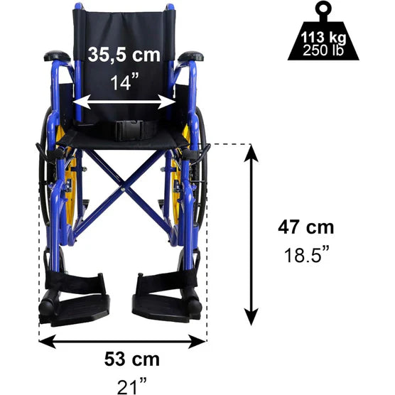 Silla de Ruedas Infantil -(35 cm)