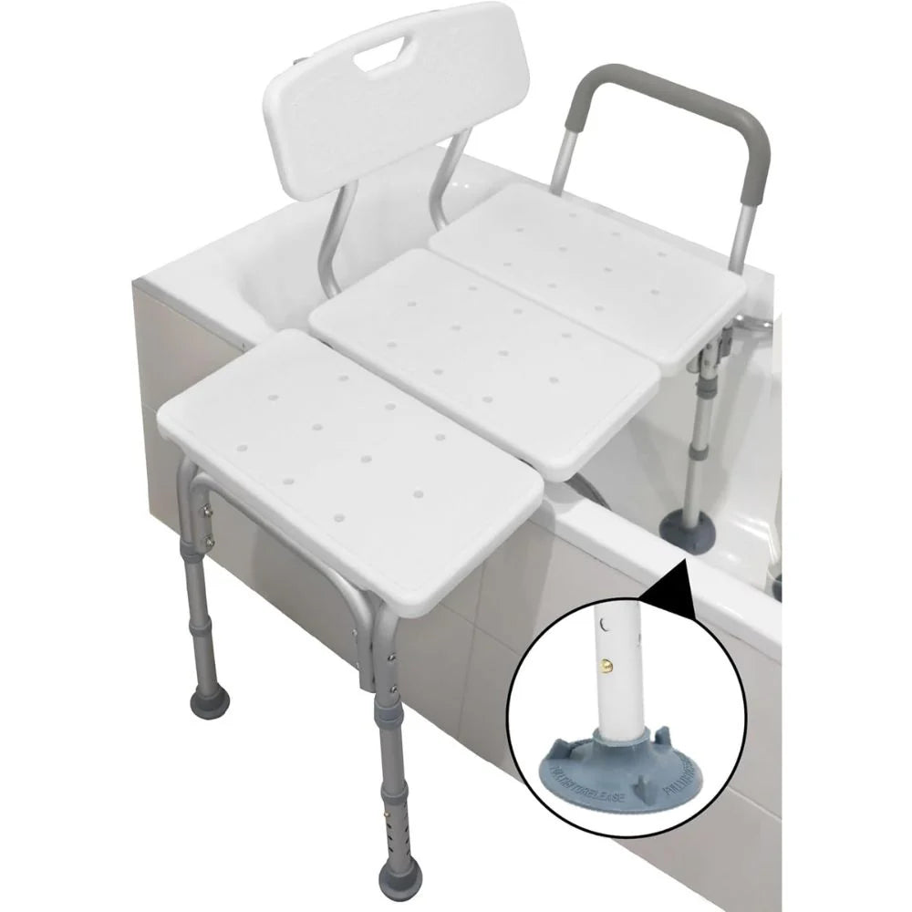 Asiento para Bañera Adulto con Asa Acolchada, Banco Transferencia