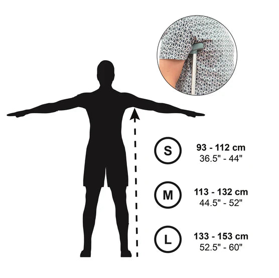 Muletas Axilares Adulto (x2 uds), Muletas de Aluminio Regulables | PEPE