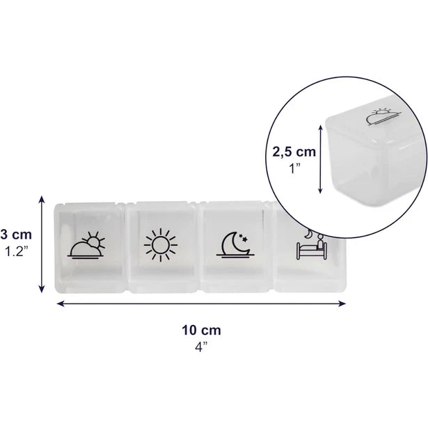 Pastillero Mensual - 4 Tomas