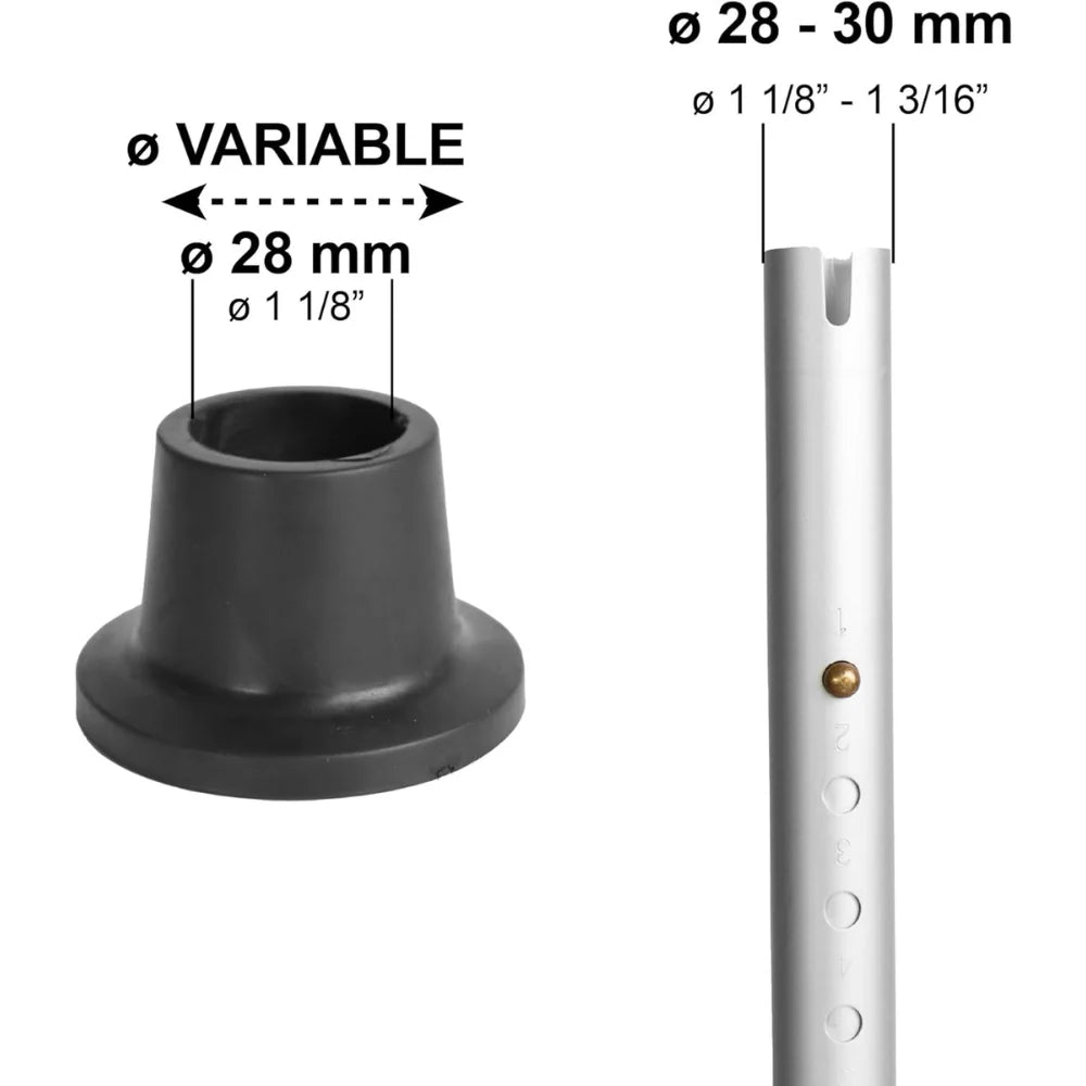 Contera Ducha Estrecha (x4 uds)