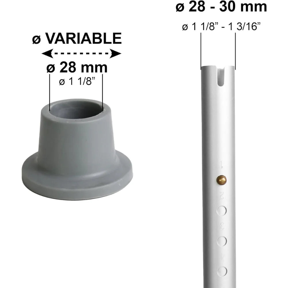 Contera Ducha Estrecha (x4 uds)