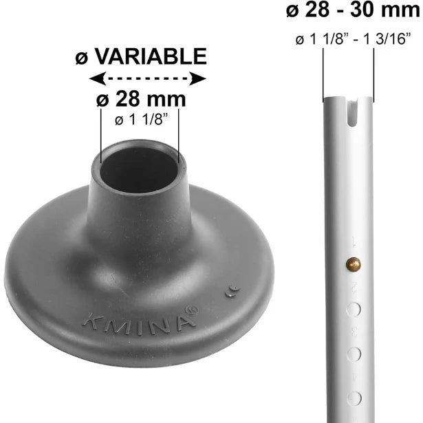 Contera Ducha Ancha (x4 uds)