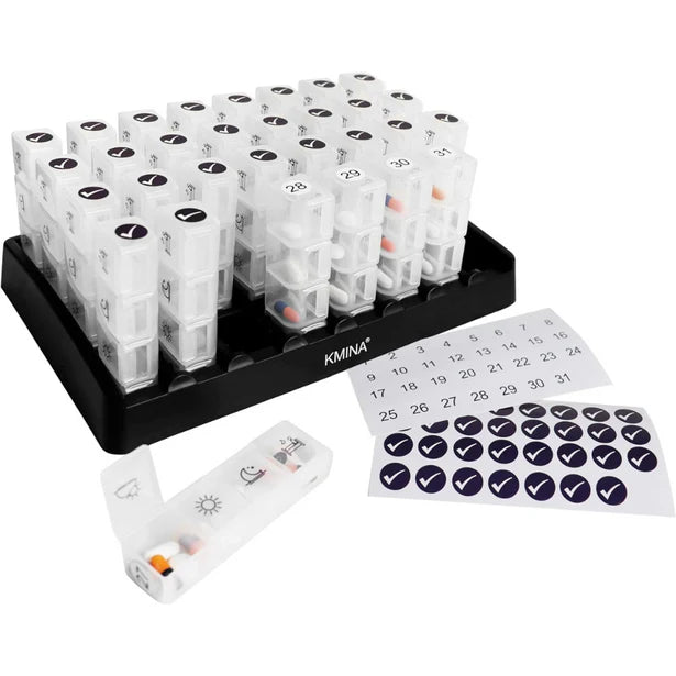 Pastillero Mensual - 4 Tomas