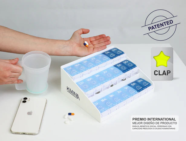 Pastillero Semanal - 3 Tomas