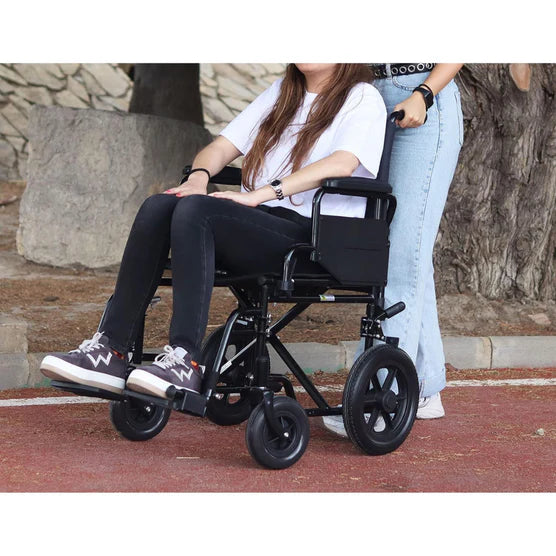Silla de Ruedas Acero - Transporte
