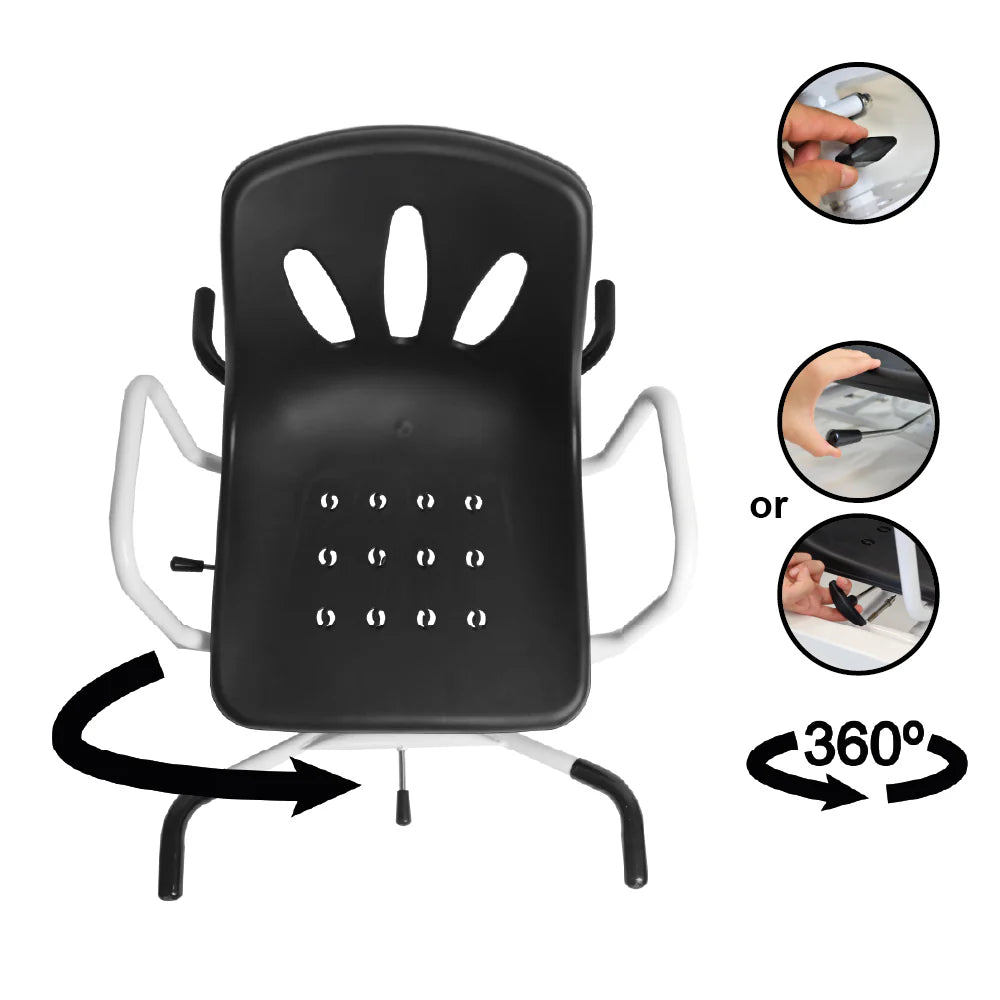 Silla Giratoria Bañera