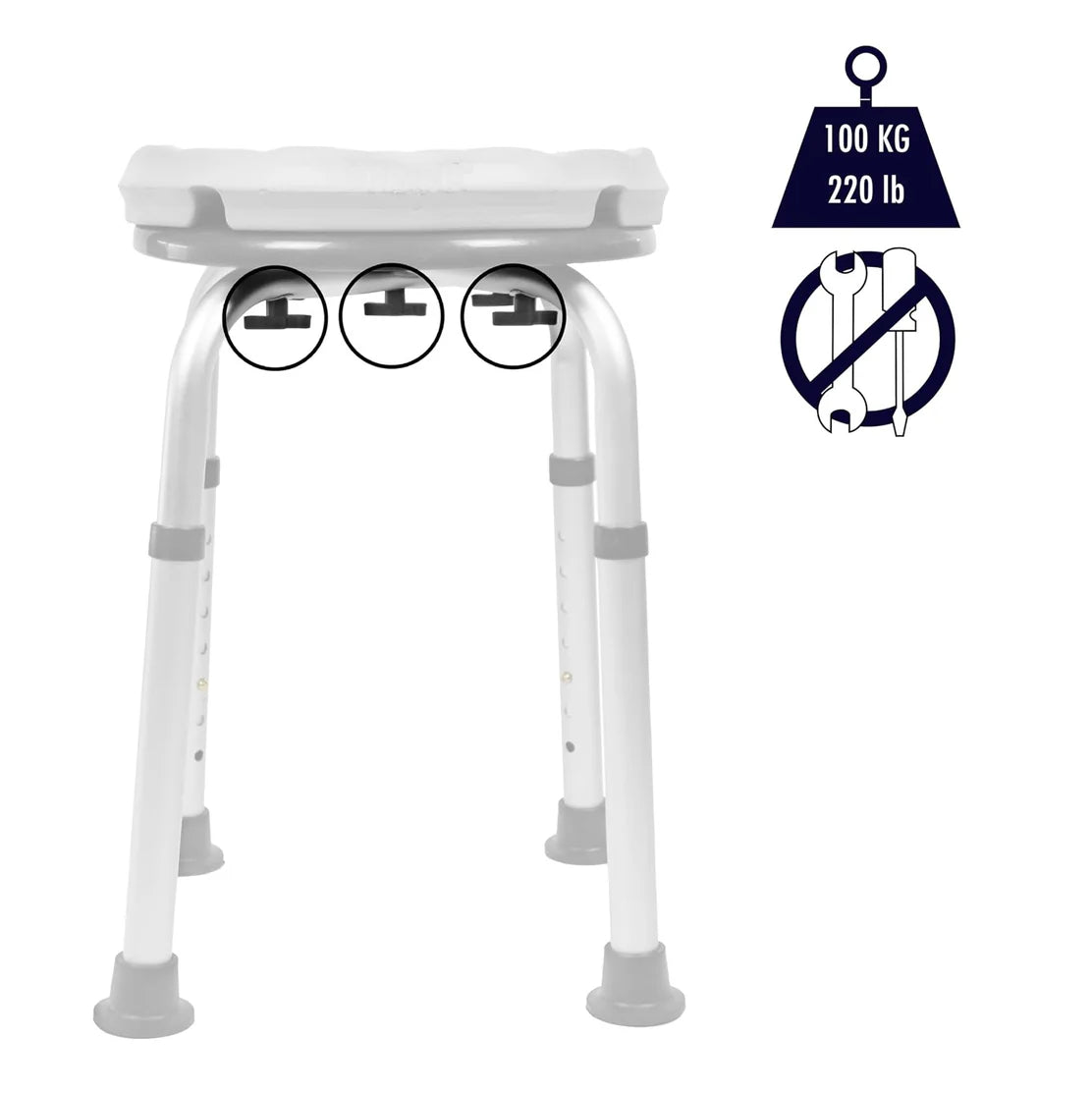 Taburete COMFORT - Redondo